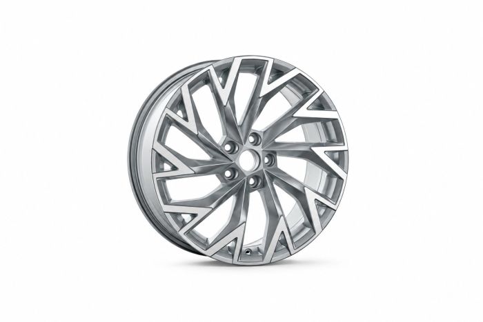 Škoda Superb 4 (3P) lichtmetalen velg - zilver (19 inch)