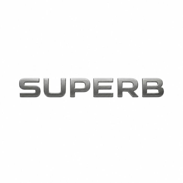 Škoda Superb 4 (3P) embleem