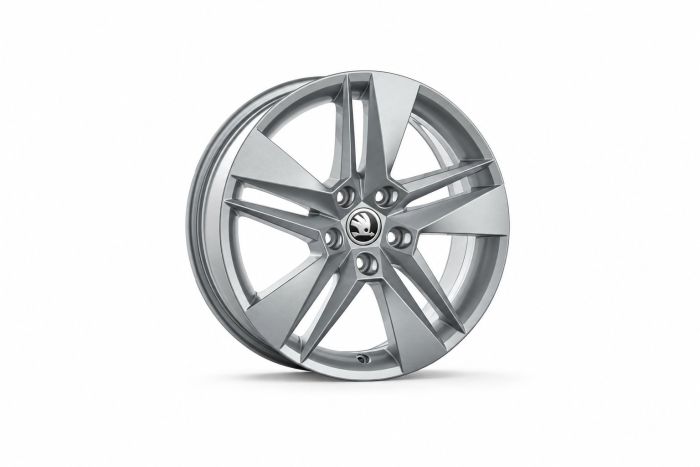 Škoda Superb 3 (3V) lichtmetalen velg - zilver (17 inch)