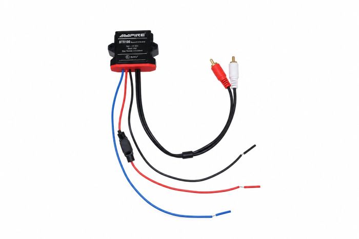 AMPIRE A2DP Bluetooth-ontvanger met cinch voor 12 Volt