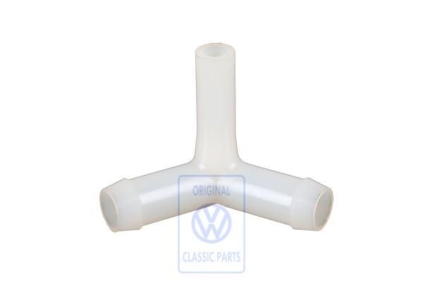 Volkswagen T-stuk brandstofleiding