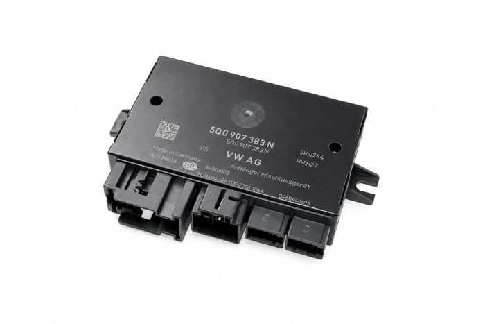 Stuurapparaat voor retrofit aanhanger-koppeling voor Skoda Octavia 5E, Volkswagen Polo AW1, Volkswagen T-Roc, Audi Q2 GA