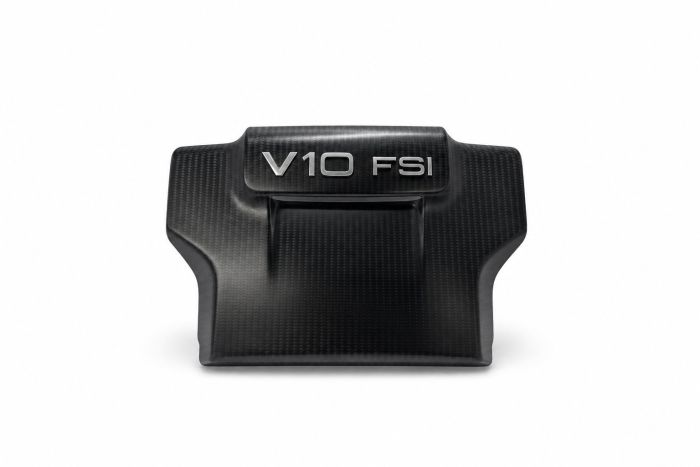 Audi R8 (Type 42) motorafdekplaat - carbon