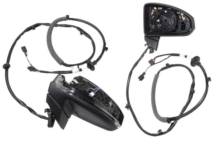 Completeset inklapbare buitenspiegels voor Audi TT FV