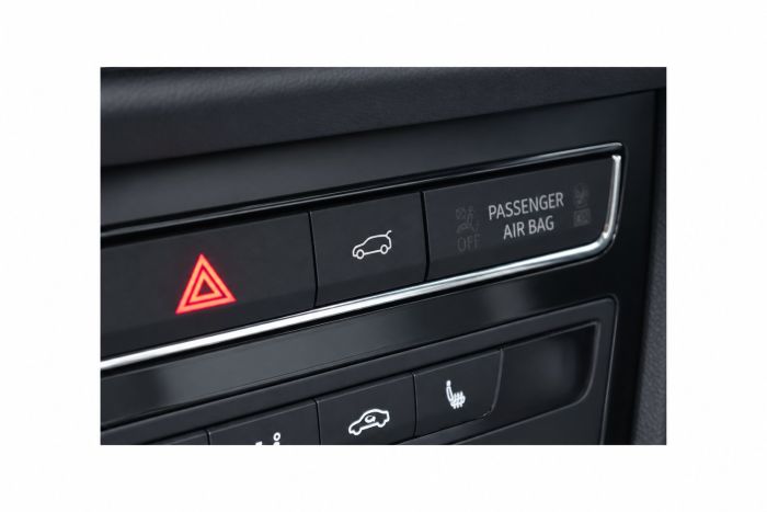 Inbouwset drukknop middenconsole voor elektrische achterklep voor SEAT Ateca KH7
