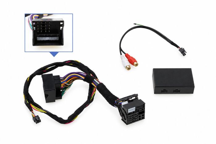 AUX/A2DP Bluetooth Plug and Play muziekontvanger voor Volkswagen, Audi, SEAT, Škoda