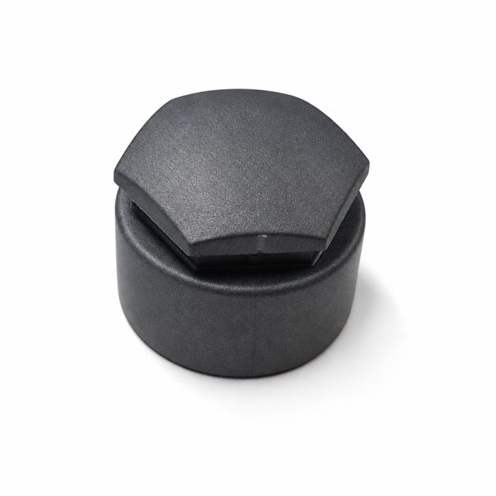 Wielboutkap voor slotbouten - grijs metallic