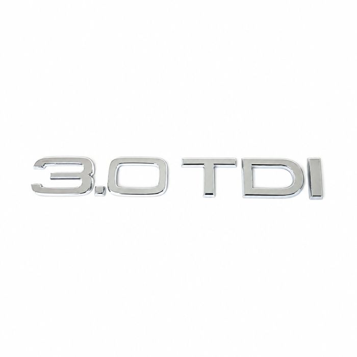 Origineel Audi embleem - chroom