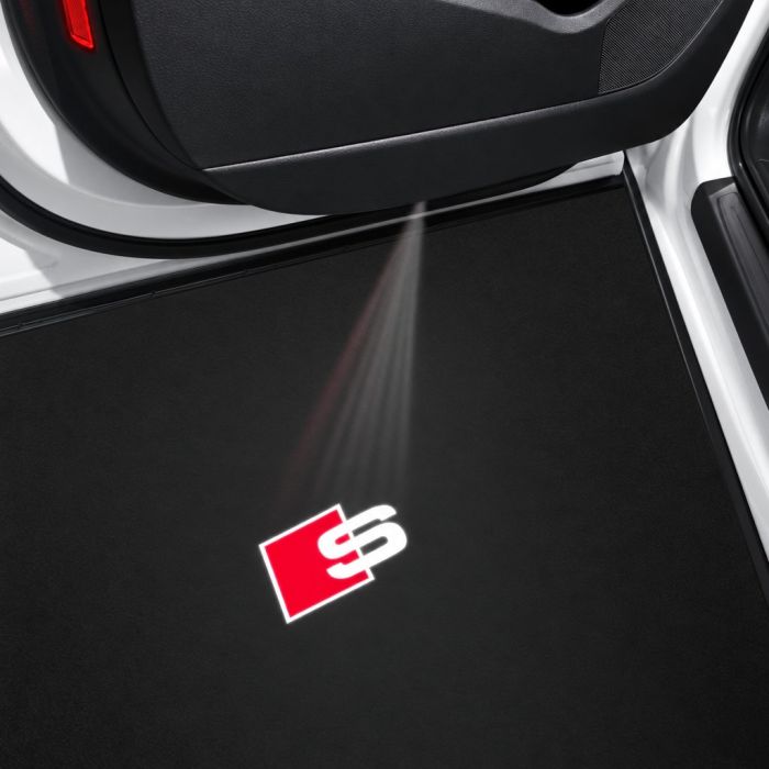 Originele Audi set led-instapverlichting met s-line logo