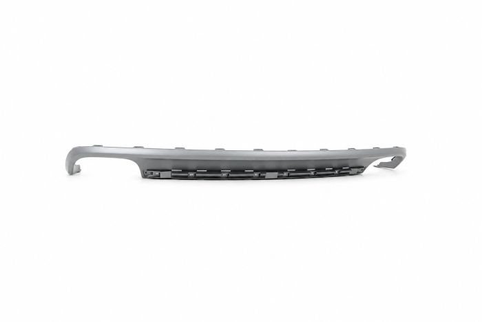 Originele S6 diffusor achterbumper, platinagrijs