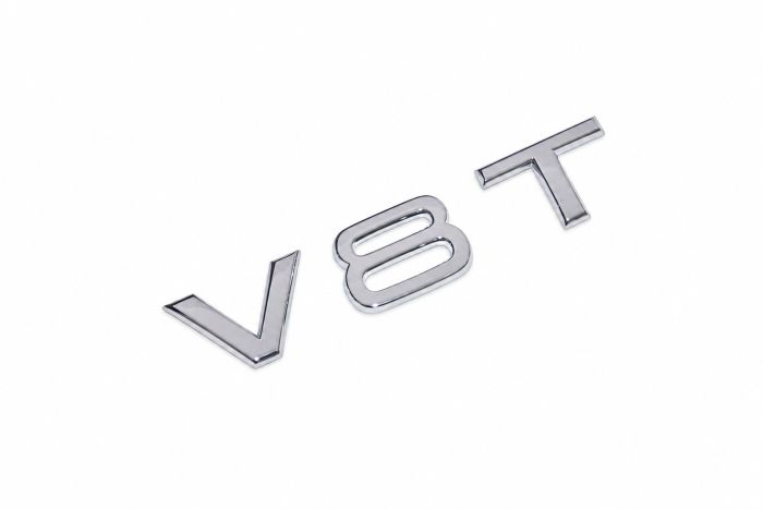Origineel Audi embleem - chroom