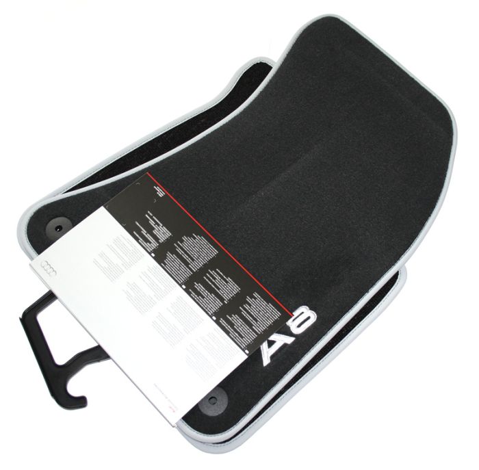 Audi A8 (D4) velours mattenset - voorzijde