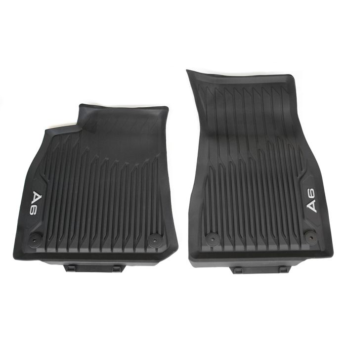 Audi A6 (C8) all-weather mattenset - voorzijde - zwart