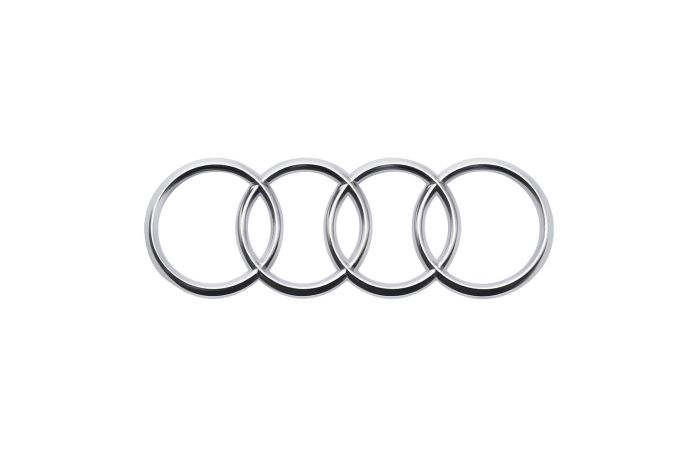 Audi A7 (C8) logo - chroom