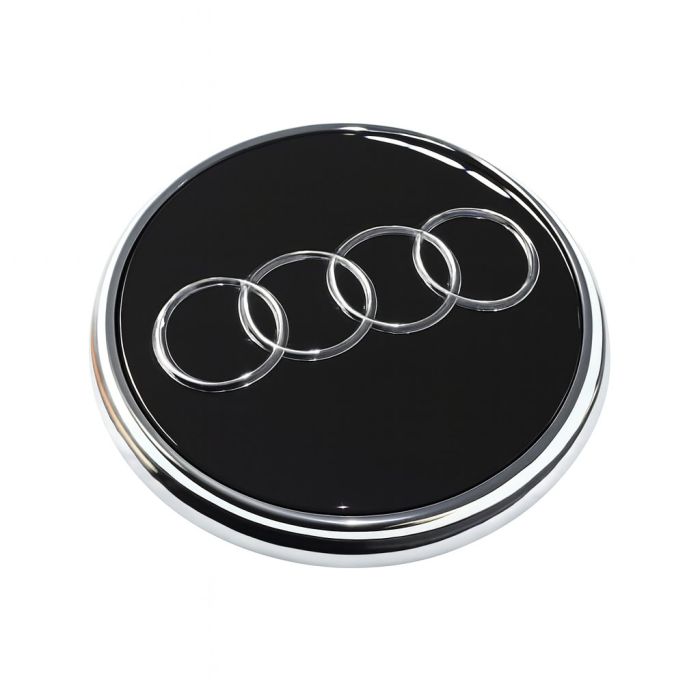 Audi Q7 (4L) naafkap - zwart-glanzend