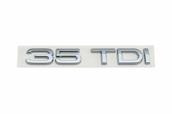 Origineel Audi embleem - chroom