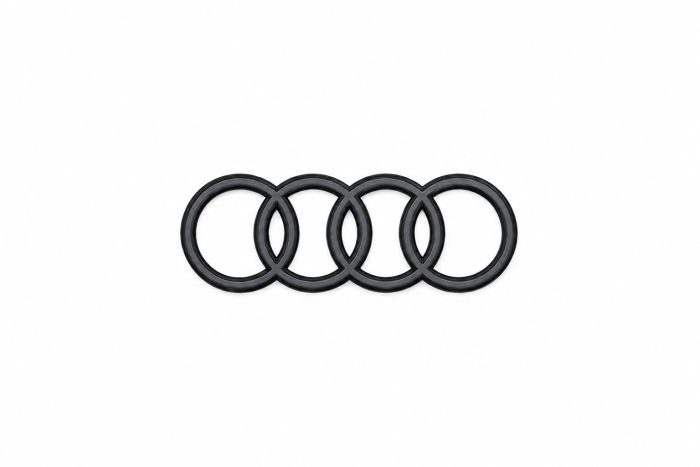 Audi Q8 (4M) logo - antraciet