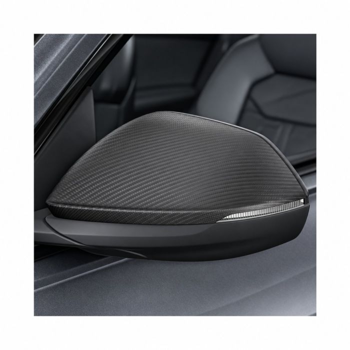 Audi Q8 (4M) spiegelkap - rechts - carbon-mat
