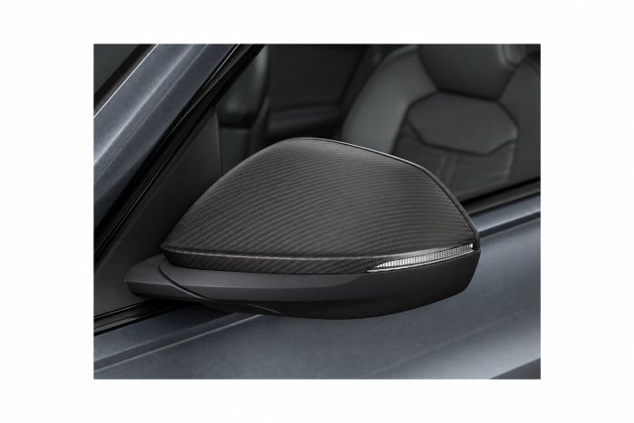 Audi Q8 (4M) spiegelkap - rechts - carbon-mat