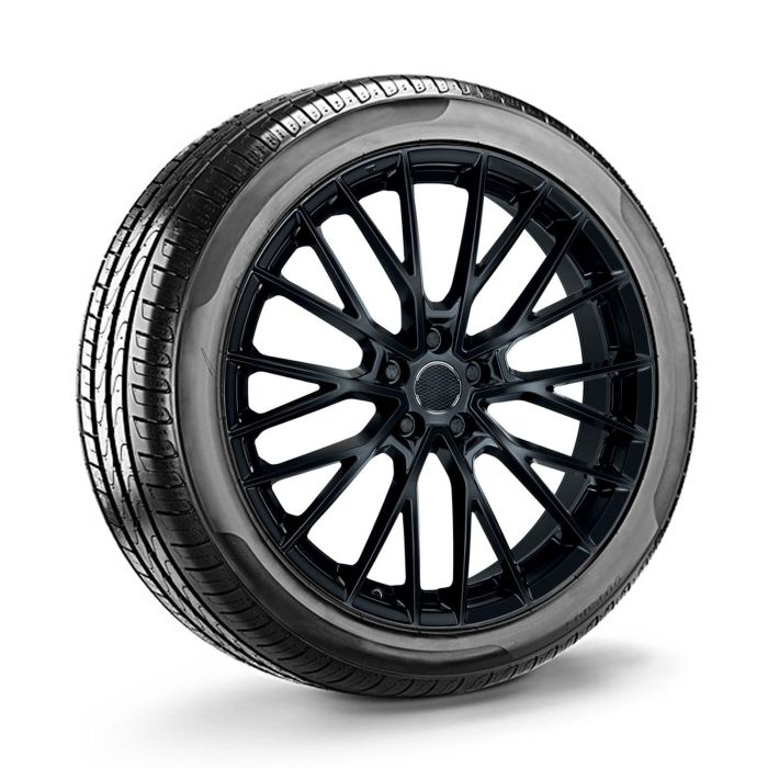 Audi Q8 (4M) winterset - hoogglans zwart (stijl 9)