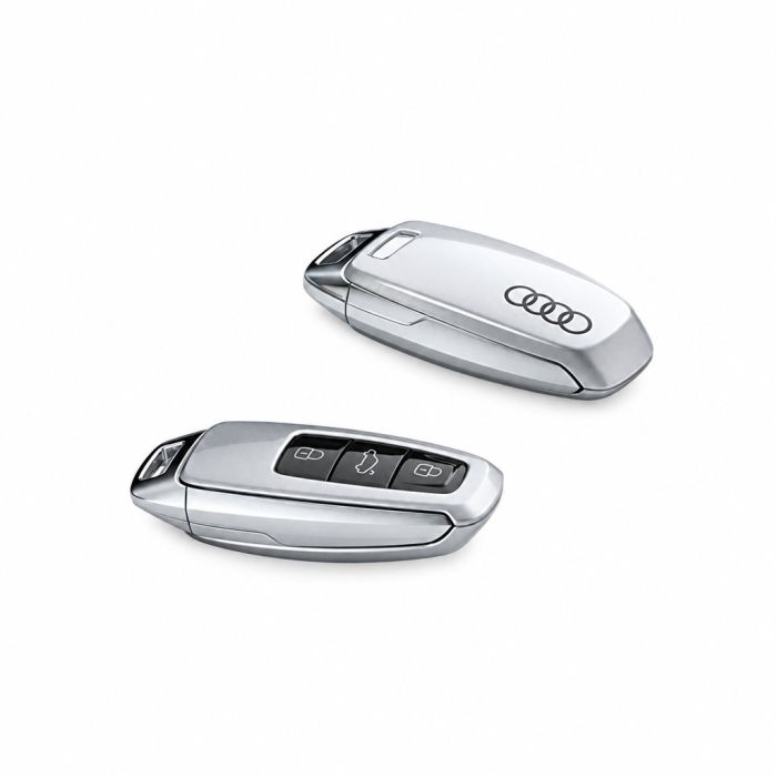 Originele Audi sleutelhoes - floretzilver