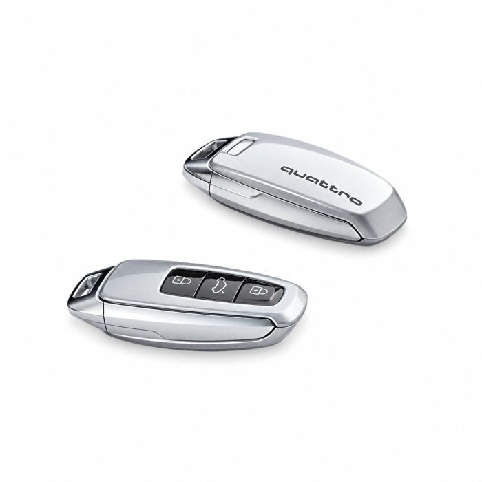 Originele Audi sleutelhoes - floretzilver