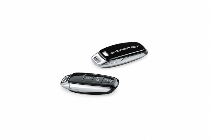 Audi Q8 e-tron (GE), e-tron GT (FW) sleutelhoes - mythoszwart