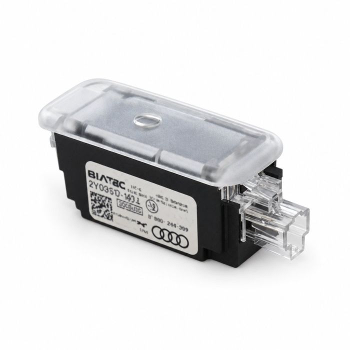 Originele Audi led-instapverlichting met logo rs performance, links