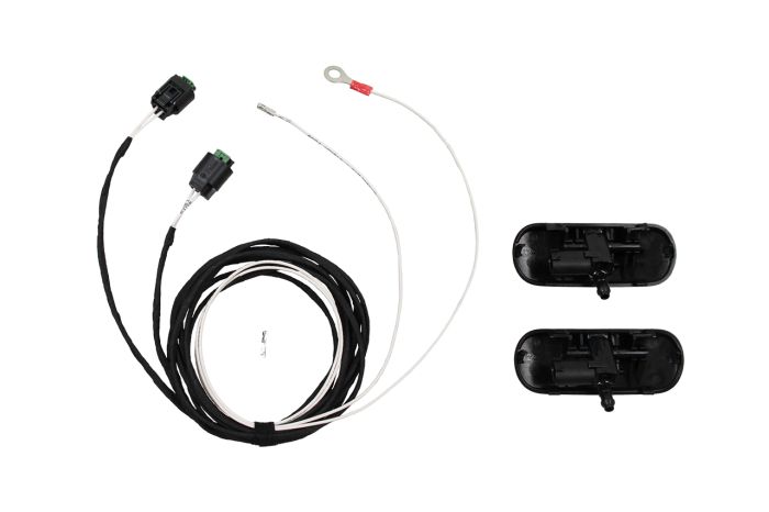 Complete set ruitensproeier-nozzles met verwarming voor Volkswagen Amarok 2H, S6, Caddy SA, SB