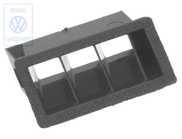Volkswagen Scirocco 1 (53) luchtrooster - links, zwart