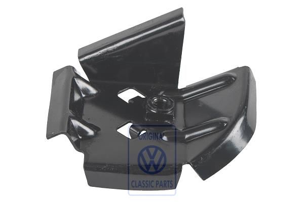 Volkswagen Scirocco 2 (53B) bevestigingssteun driepuntsgordel achter - links