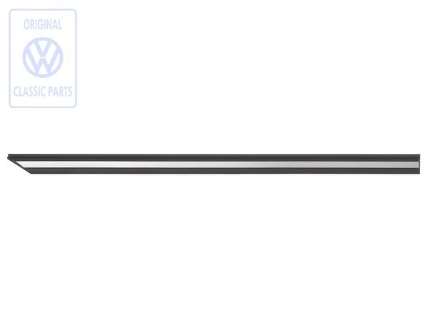 Volkswagen Scirocco 2 (53B) sierlijst achterspatbord - links, zwart/chroom