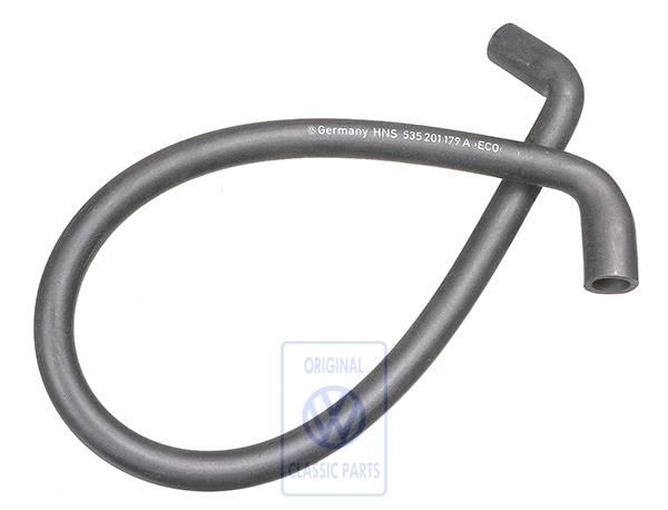 Volkswagen Corrado ontluchtingsslang actieve-koolfilter (2E, ADY)