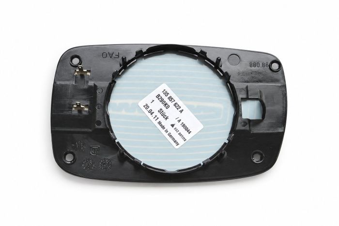 Volkswagen Corrado spiegelglas convex, elektrisch en verwarmd - rechts