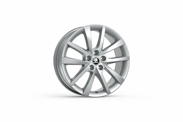 Škoda Kodiaq 1 (NS) lichtmetalen velg - zilver (18 inch)