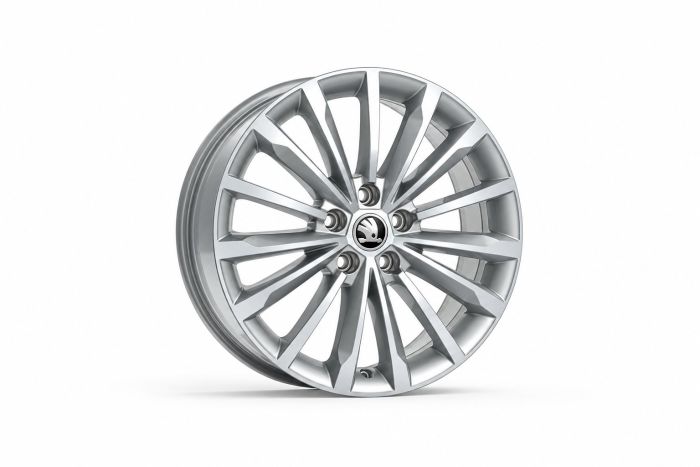 Škoda Kodiaq 1 (NS) lichtmetalen velg - zilver (18 inch)