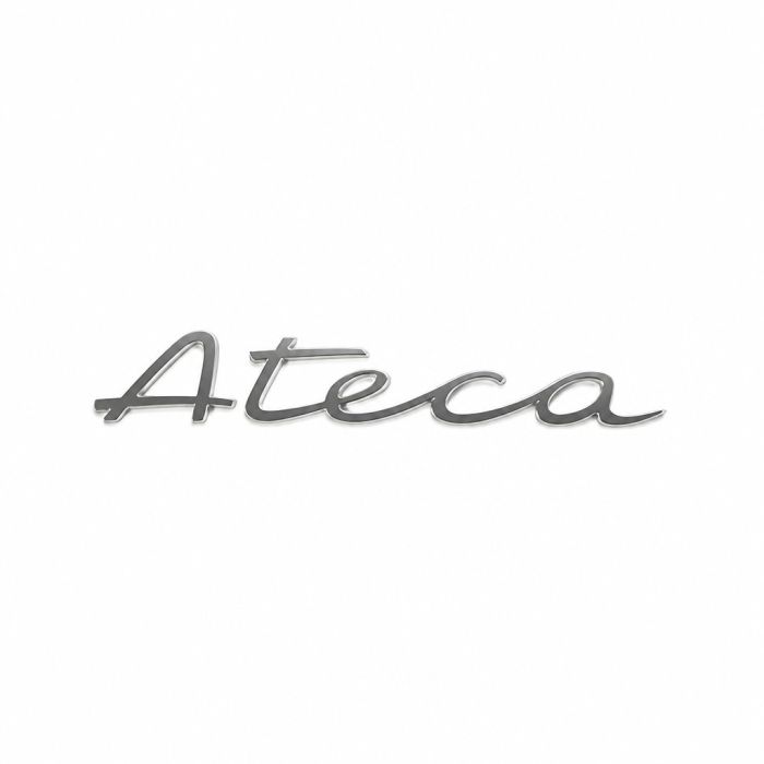 SEAT Ateca (KH7) logo - achterzijde - aluminium