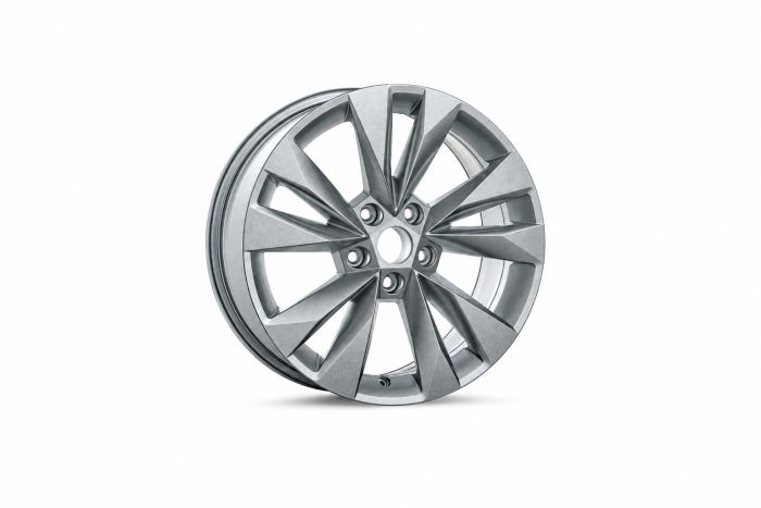 Škoda Karoq (NU) lichtmetalen velg - zilver (17 inch)