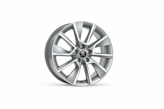 Škoda Karoq (NU) lichtmetalen velg - zilver (18 inch)