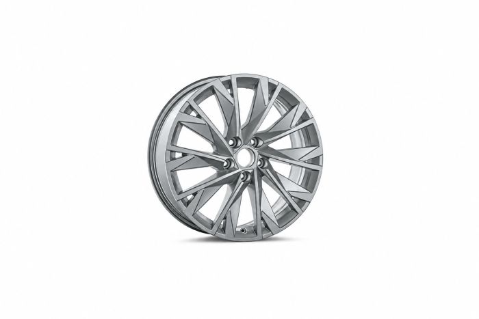 Škoda Karoq (NU) lichtmetalen velg - zilver (18 inch)