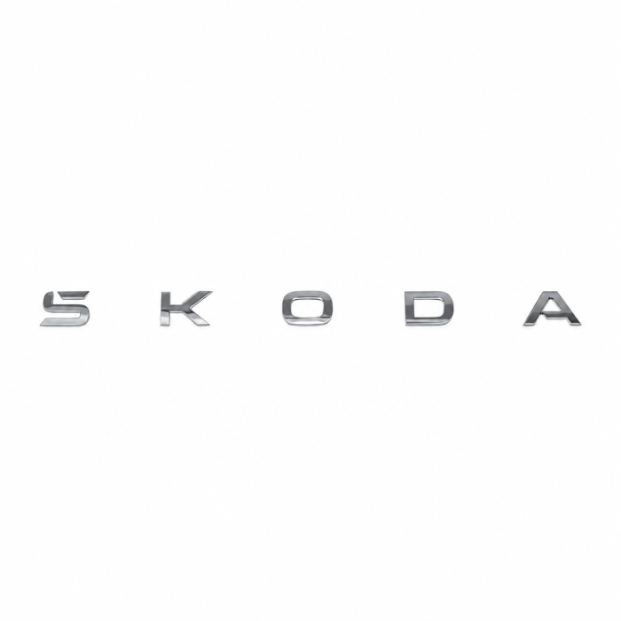 Škoda Karoq (NU) letters achterklep - chroom