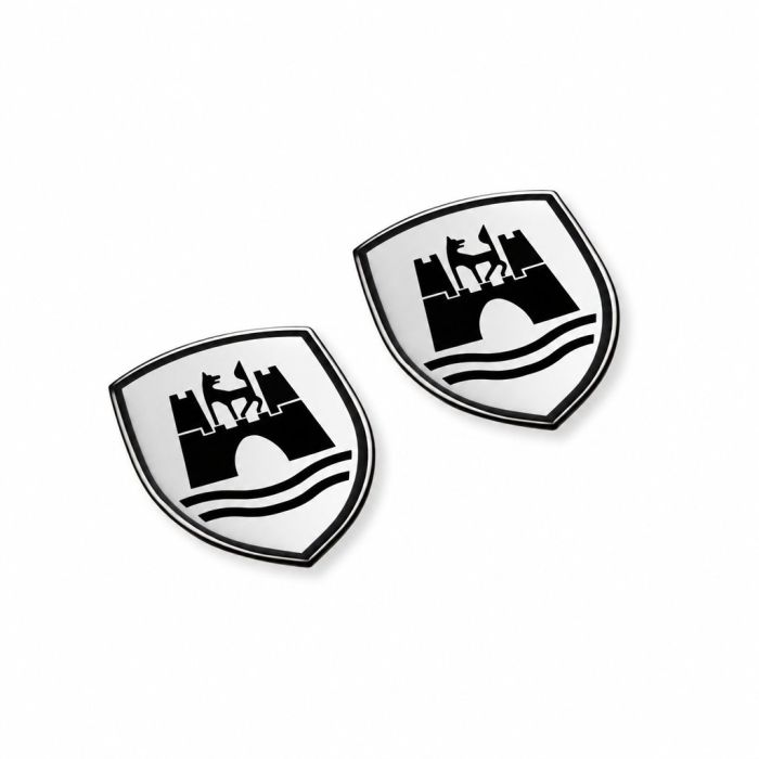 Originele Volkswagen decorfolie - zwart/chroom