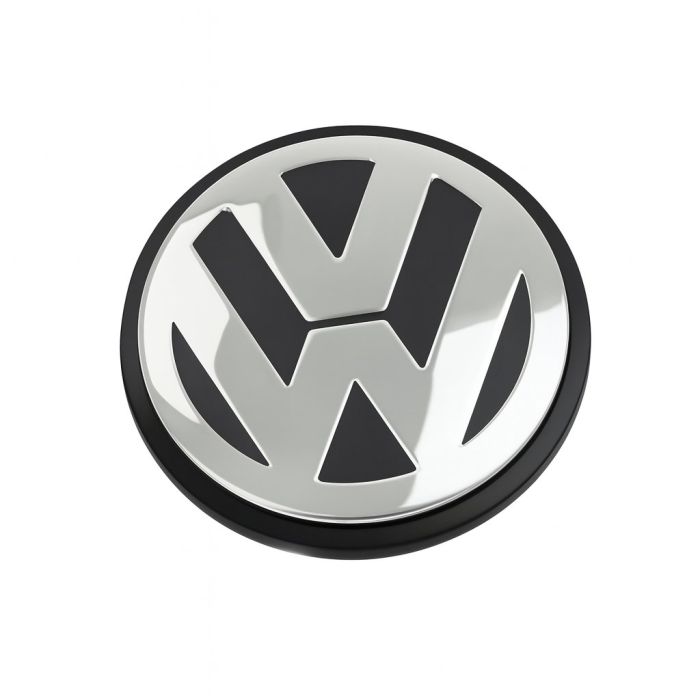 Volkswagen Passat (B8) naafkap - satijnzwart/chroomglans
