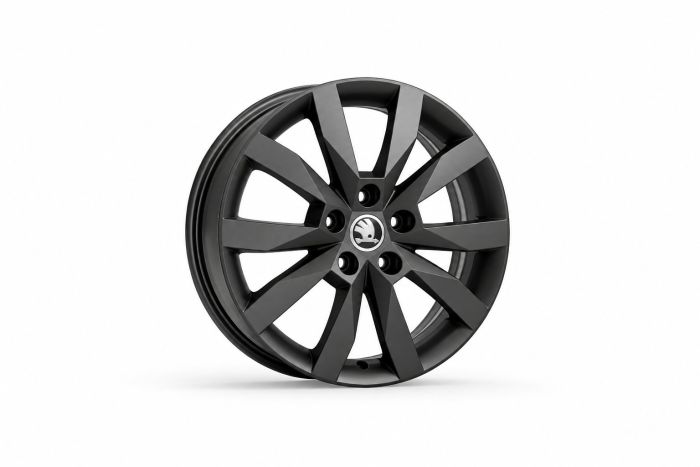 Škoda Octavia 3 (5E) velg - zwart-metallic (17 inch)