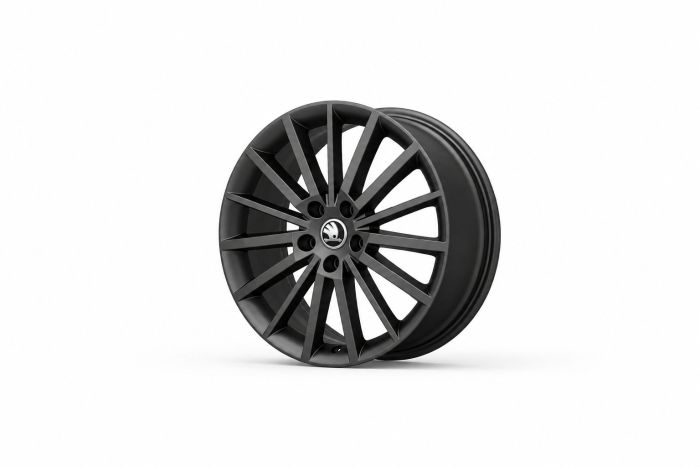 Škoda Octavia 3 (5E) velg - zwart-mat (18 inch)