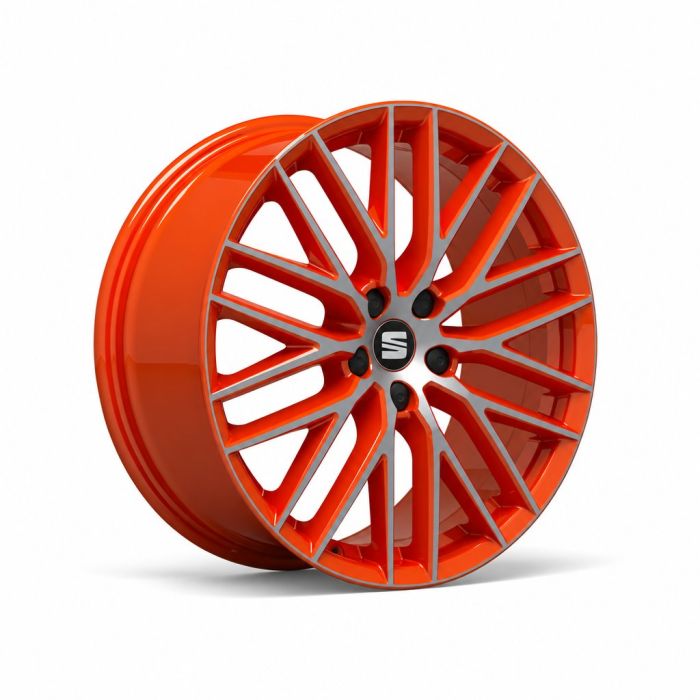 SEAT Leon 3 (5F) lichtmetalen velg - oranje (20 inch)