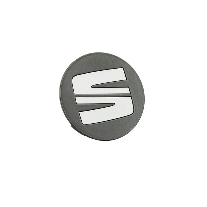 Originele SEAT naafkap - grijs/zilver