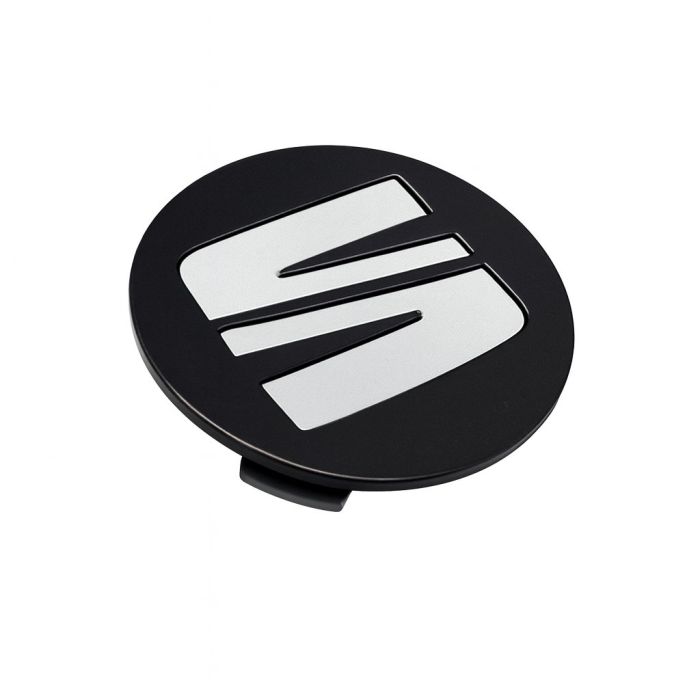 Originele SEAT naafkap - grijs/zilver