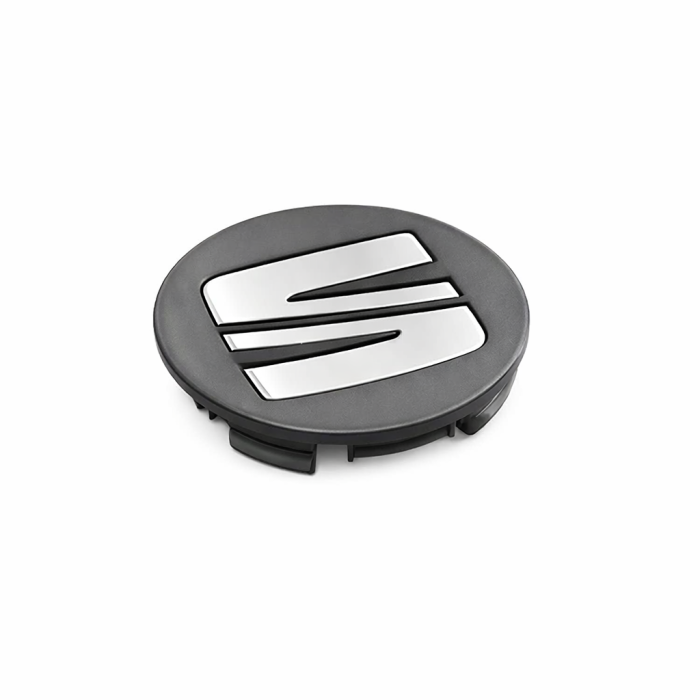 Originele SEAT naafkap - grijs/zilver