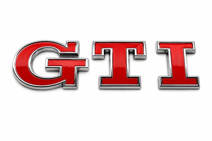 Volkswagen Golf (5G) GTI embleem achterzijde